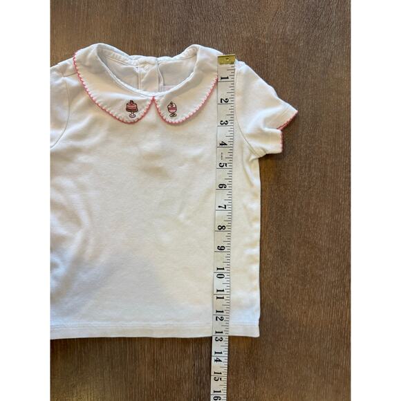 JANIE and JACK Cake Ice Cream Embroidered Top Shirt Infant size 18-24 months - Picture 6 of 6